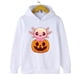 thumbnail image 2 of Axolotl-Sudadera con capucha de calabaza Kawaii para niños y niñas, ropa de calle de dibujos animados, Harajuku, Halloween, 2 of 3