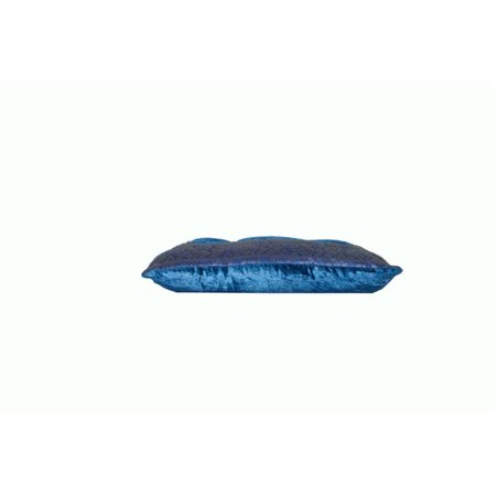 Wally Decor 503 16 X 16 In Quilted Floor Cushions Velvet