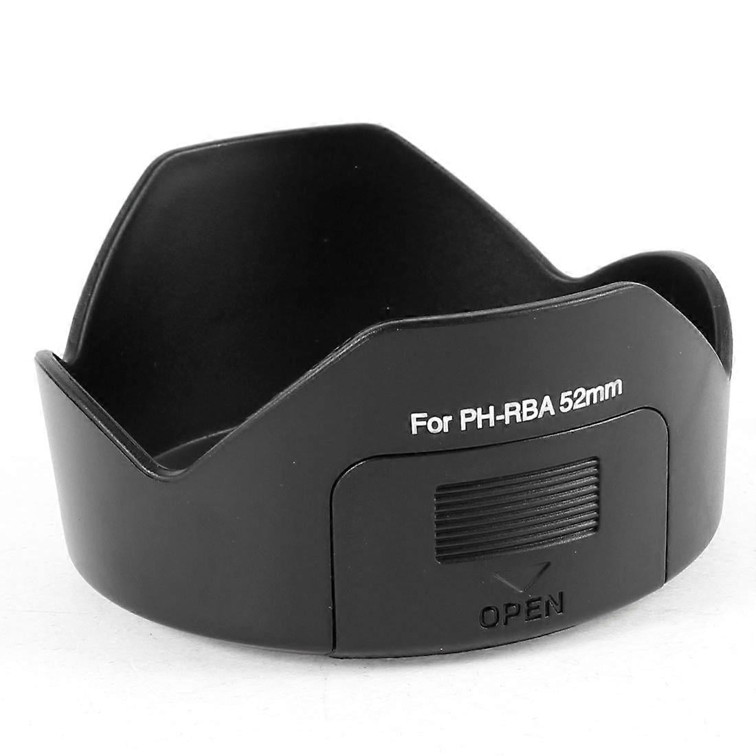 Black PH-RBA 52mm Lens Hood for Pentax SMCP-DA 18-55mm f/3.5-5.6 AL Black PH-RBA 52mm Lens Hood for Pentax SMCP-DA 18-55mm f/3.5-5.6 AL
