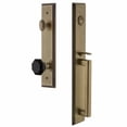 thumbnail image 5 of Grandeur Carre Single Cylinder Handleset with D Grip and Lyon Knob, 5 of 5