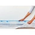 ScotchBlue Blue PreTaped Clear Painters Plastic with Dispenser, 24 in