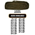 thumbnail image 2 of Heavy Duty Brown Tarp - 5 MIL Multipurpose UV Resistant Tarp Size: 9ft x 12ft (2 Pack), 2 of 7