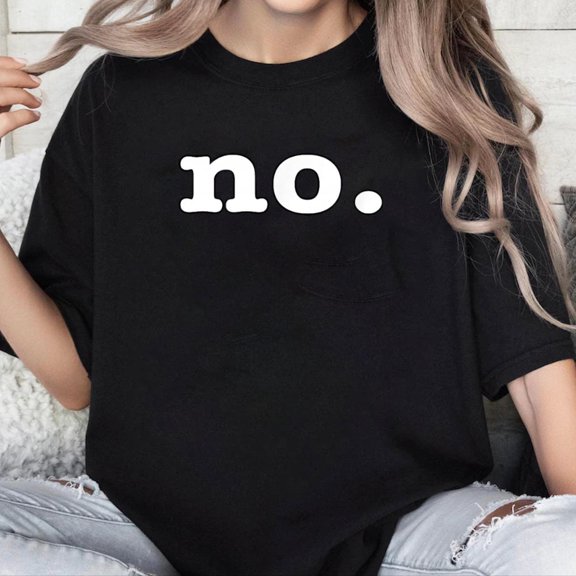 100% Cotton Unisex no Shirt T-Shirt