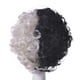 thumbnail image 5 of Cosplay Mitad Negra Y Mitad Blanca Peluca Rizada Corta Disfraz De Cosplay Accesorios Para Peinados Para Halloween Carnaval Y Mascarada Kearding HA045912-01, 5 of 5