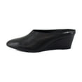 thumbnail image 2 of Aerosoles Camia Women's Clogs & Mules Black Leather Size 7.5 M, 2 of 8