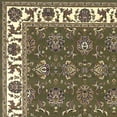 thumbnail image 3 of 5'x8' Green Ivory Machine Woven Floral Traditional Indoor Area Rug, 3 of 4