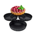 thumbnail image 4 of Live Bottom Pie Pan Tart Pan Non-Stick Heart Rectangle Wavy Edges, 4 of 8