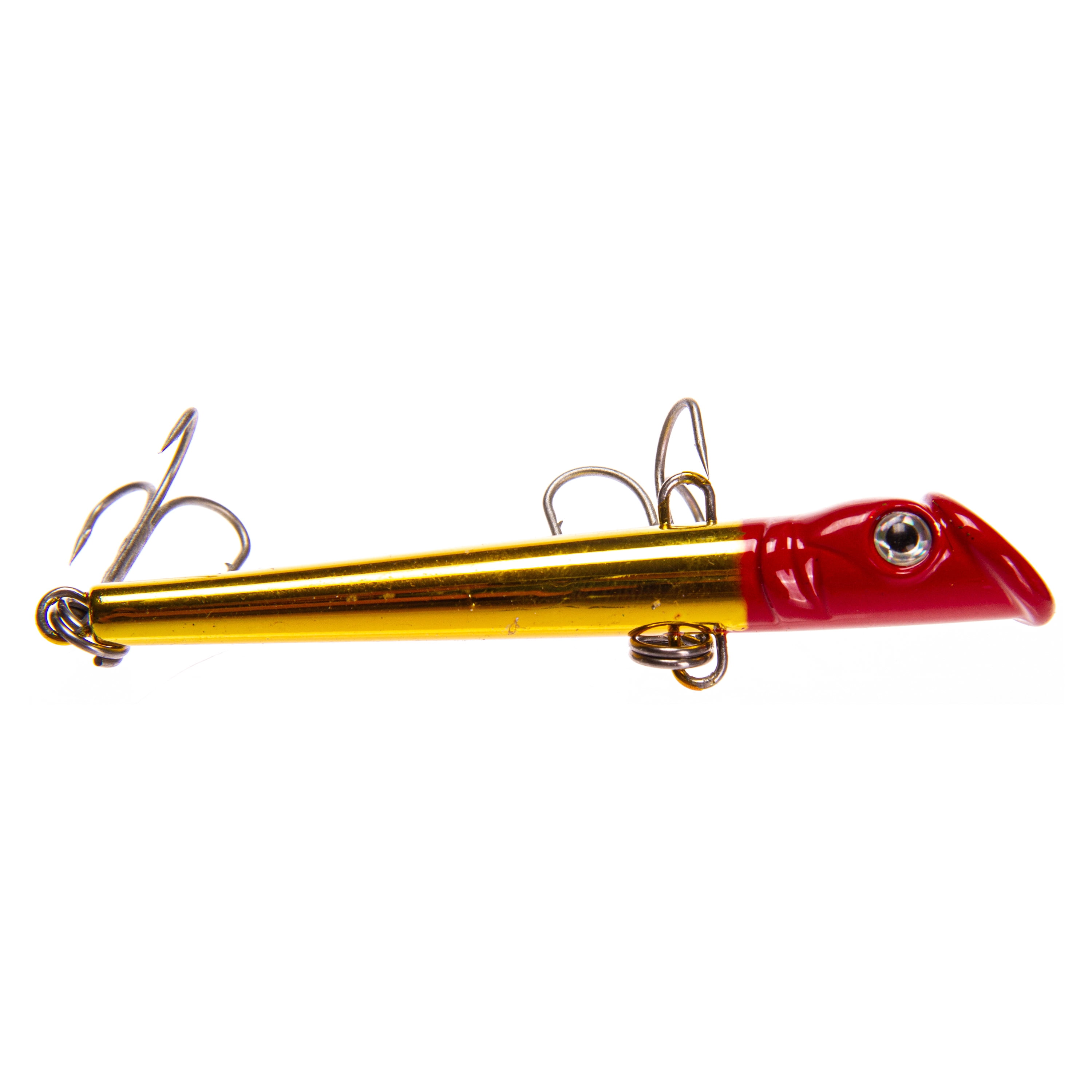 Ozark Trail Saltwater Inshore Jigging Fishing Lure, Red/Gold, 1 oz