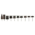 thumbnail image 1 of Leathercraft Kit en Bois Cuir Poli Poli Slicker Set Pointe de Meulage Utile 10Pcs, 1 of 1