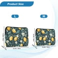 thumbnail image 4 of FORMRS 13-13.3 inch Laptop Sleeve Case Soft Carrying Quilted Computer Bag Cover, Blue Floral Lemons, 4 of 7