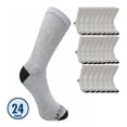 thumbnail image 1 of Fruit of the Loom Calceta Caballero Unitalla Algodón Afelpado Jaspe 24 pares, 1 of 3