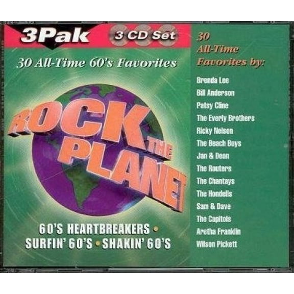 Various Rock The Planet 60's (CD)