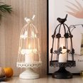 thumbnail image 5 of Decoración de jaula de pájaros candelabro vintage para centro de mesa de boda decoración de Navidad Adepaton CPB-SSW145-3, 5 of 5