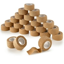 MEDca Self Adherent Cohesive Wrap Bandages 1 inch x 5 Yards, 24 Count (Pack of 1)