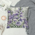 thumbnail image 2 of HENGT  Throw Pillow Cover Vintage Flowers Lavender Provence Purple Floral Retro French Country Stamp Decor Lumbar Pillow Case Cushion for Sofa Couch Bed Standard, 2 of 5