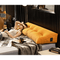 thumbnail image 4 of Cojín de respaldo, cojín de respaldo para cama, cojín de lectura para cama y sofá, cojín de respaldo, cojín de cuña, cojín para sofá cama, respaldo, cojín de lectura, funda extraíble, 60 x 50 x 20, 4 of 5