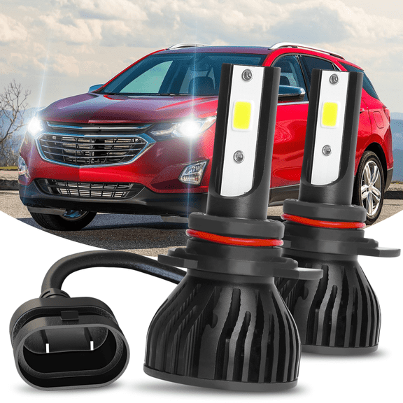For Chevrolet Equinox 2018 2019 2020 2021 LED Headlight Bulbs 9012 High and Low Beam 2pack