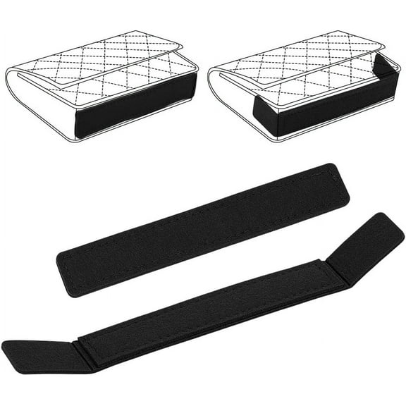 Felt 1 set 8Pcs 2 Styles Purse Base Shaper for WOC Bag Bag Felt Liner Board Insert Base Shaper with Wings for Wallet Chain Bags Rectangle Purse Bottom Shaper Saver for Crossbody Cosmetic Bag Black