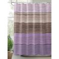 thumbnail image 2 of Fsddascl Purple Brown Shower Curtain Set - Long 72" x 84" Washable Bathtub Curtain with 12 Hooks, Farmhouse Country Vintage Wooden Plank Waterproof Fabric Stall Shower Curtains for Bathroom/Bathtub, 2 of 6