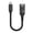 Black, variant on Aluminum USB C Adapter Cable For External Storage Keyboards Flashes Drive 10Gbps Data Synchronization