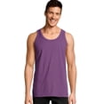 thumbnail image 1 of Hanes Mens ComfortWash Garment Dyed Sleeveless Tank Top, XL, Purple Plum Raisin, 1 of 1