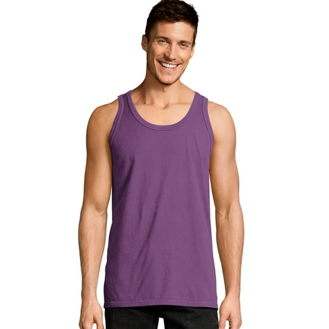 Hanes Homme ComfortWash Débardeur Sans Manches Teint en Pièce, 3TG