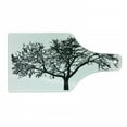 thumbnail image 1 of Tree Cutting Board, Silhouette Style Bare Branches in Monochromatic Design Nature Illustration, Decorative Tempered Glass Cutting and Serving Board, in 3 Sizes, by Ambesonne, 1 of 2