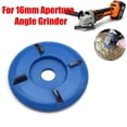 thumbnail image 3 of Amoladora Angular De Disco De Tallado De Madera De 90Mm, Herramienta De Fresado, Amoladora De Disco Turbo Para Carpintería De Arco De Cuatro Dientes Scienceny HA024826-01, 3 of 6