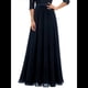 thumbnail image 2 of Vestido Formal para Mujer, Vestido de Madre de la Novia, 3/4, Vestido de Invitada de Boda, Vestido de Noche . Azul Profundo S, 2 of 6