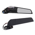 thumbnail image 4 of Espejos de Vista Trasera, Espej de Ala lateral de la Motocicleta Aerodinámica Cool Diseño Amplio Resistente Visón Amplia Ajustable Para ZX10R ZX6R ZX636 2019-20222, 4 of 7