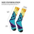 thumbnail image 5 of Bixox Gaming Print Compression Socks,Compression Socks Women & Men Circulation for Medical,Running,Athletic, 5 of 7