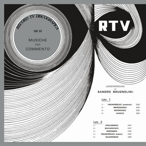 Sandro Brugnolini - Underground - Music & Performance - Vinyl