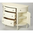 thumbnail image 2 of Butler Specialty Masterpiece Demilune Accent Chest In White, 2 of 3