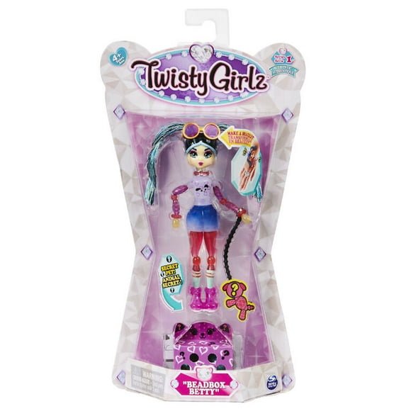 Twisty Petz Twisty Girlz, Deadbox Betty Transforming Doll to Collectible Bracelet with Mystery, for Kids Aged 4 and up