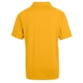 thumbnail image 3 of Men's Cutter & Buck Gold Athletics Prospect Textured Stretch Polo, 3 of 3