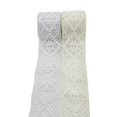 thumbnail image 4 of 2x 5M Cordón de Ajuste de por Rodillo Applique Decoración de Ropa Costuras Hugo Ribete de algodón, 4 of 9