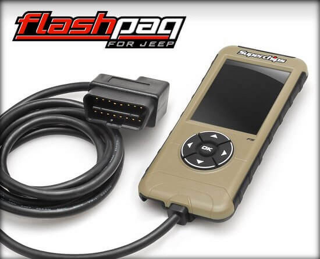 Superchips Jeep Flashpaq F5 Programmer and PCM Swap - 3876