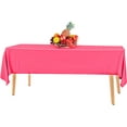 thumbnail image 5 of Cterwk 6 Pack Plastic Tablecloth Rectangle Disposable Table Covers 54 x 108 Inch Solid Color Table Cloths for Picnic Birthday Wedding Party, 5 of 7