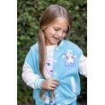 thumbnail image 2 of Chaqueta Disney Frozen Elsa, forro polar para niña, modelo Varsity 4-5T, 2 of 7