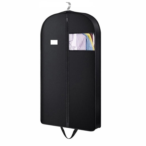 Vensio-60 Inch Garment Bag for Travel Gusseted Suit Bags for Men Women with Handle Garment Bags for Hanging Clothes Storage Suit Cover for Coats Jackets Shirts