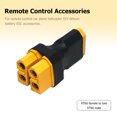 thumbnail image 4 of Conector Enchufable Adaptador paralelo XT60 para batería de avión de coche RC ESC (XT60 macho a 2 XT60 hembra), 4 of 7