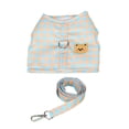 thumbnail image 2 of NIBOLOG Pet Vest Unisex Breathable Polyester Summer Fashion Plaid Puppy Kitten Harness for Shopping, 2 of 8