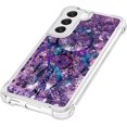 thumbnail image 6 of Compatible with Samsung Galaxy S23 Case Liquid Glitter Cute Stylish Slim Silicone Quicksand Sparkle Shockproof Protective for Women Girls Case for Samsung Galaxy S23 5G Wind Chimes YB, 6 of 12