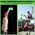 thumbnail image 4 of Triple cojinete Diabolo MAGICYOYO Pro, tamaño mediano, 12,7 cm, azul, 4 of 7