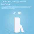 thumbnail image 4 of Detector magnético inteligente de puerta y ventana con wifi Tuya, sistema de alarma para el hogar compatible con el asistente de Alexa., 4 of 4