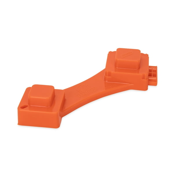 Camco RhinoFLEX 6in1 Camper/RV Sewer Fitting Wrench Plastic, Orange