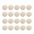 thumbnail image 2 of Bolas De Ratán Decorativas Coloridas, 20 Piezas, Bolas De Ratán Para Fiestas, Pequeños Adornos Artesanales, Bolas De Mimbre Perfectas Para Bodas, Navidad, Decoraciones De Fiesta, 2 of 7
