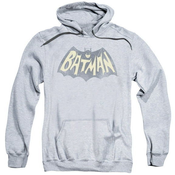 Batman Men's Show Logo Hooded Sweatshirt Grey