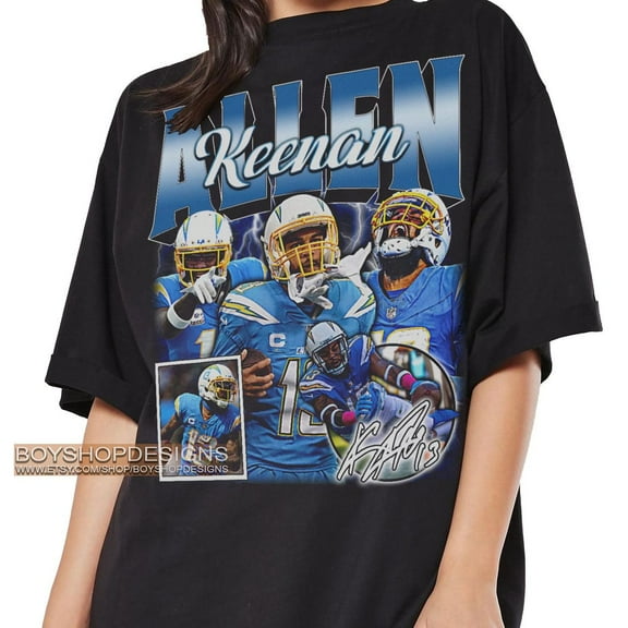 Vintage Keenan Allen shirt, Football shirt, Classic 90s Graphic Tees, Unisex, Vintage Bootleg, Gift, Retro, Best Gift Ever