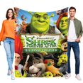 thumbnail image 1 of Shrek anti-pilling, suave, ligera, esponjosa y acogedora de lujo para hogar y cocina – Perfecta para niños y adultos,80X120cm, 1 of 6